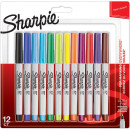 MARKER SHARPIE ULTRA FINE 12/1 SORT 8326