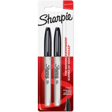 MARKER SHARPIE FINE 2/1 ČRNA-BL 8334