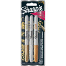 MARKER SHARPIE METALLIC BL3 (ZL, BR, SR) 8337