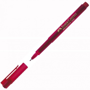 Flomaster Faber-Castell Broadpen rdeč 270385