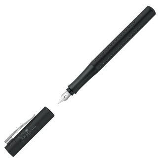 Nalivnik FABER-CASTELL grip F črn 271388