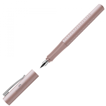 Nalivnik faber-castell grip m pale rose 272514