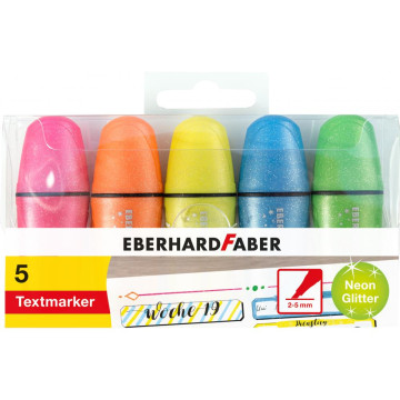 MARKER EFA MINI GLITER NEON 5/1 280008