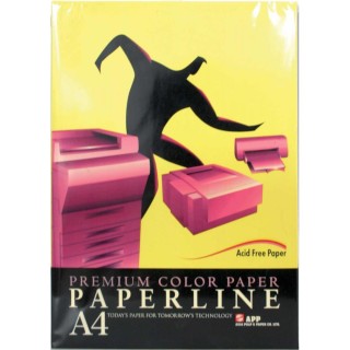 PAPIR BARV. PAPERLINE A4 500/1 LEMON 30084