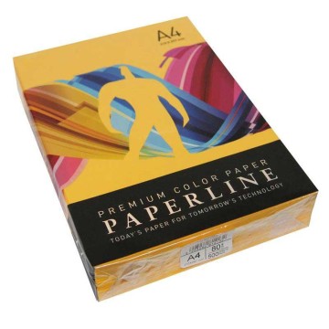 PAPIR BARV. PAPERLINE A4 500/1 GOLD 30086