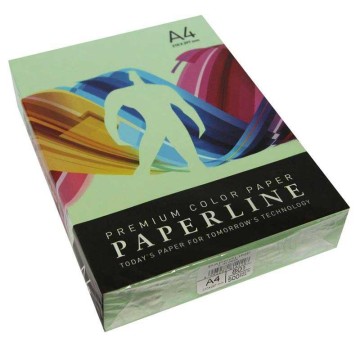 PAPIR BARV. PAPERLINE A4 500/1 GREEN 30087