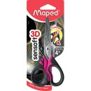 ŠKARJE MAPED SENSOFT FLUO 13CM-BLISTER 570384