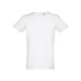 THC SAN MARINO WH. Men's short-sleeved T-shirt in combed cotton. White