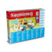 6 in 1 Super Science Kit II. Educational kit supplied with a kraft paper gift bag (100 g/m²)