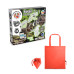 2 in 1 Fossil Excavation Kit V. Educational game supplied with a 190T folding gift bag