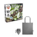 2 in 1 Fossil Excavation Kit V. Educational game supplied with a 190T folding gift bag