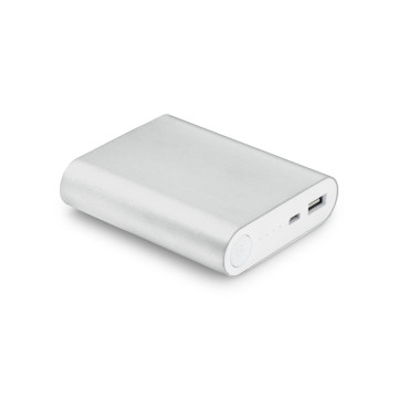 Kovinska Power bank baterija z zmogljivostjo 7.200mAh 97343