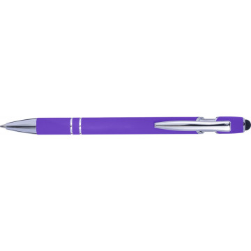 Aluminium ballpen Primo, purple