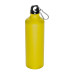 Metal drinking bottle with carabiner Brno