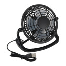 Namizni ventilator na USB pogon Bali, črna 084603