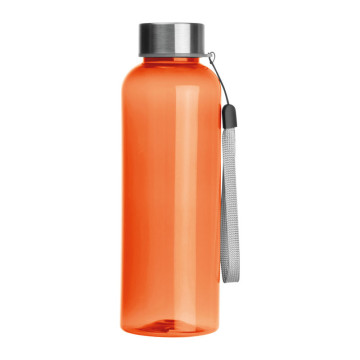 Steklenica za vodo iz reciklirane plastike 500ml PET Recycled, oranžna 209810