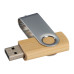 Lesen USB ključek Twister Bamboo  4GB do 256GB, rjava 248801