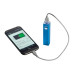 Kovinski powerbank - mobilna polnilna baterija Port Hope 2.200 mAh, modra 302904