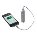 Kovinski power bank - mobilna polnilna baterija Port Hope 2.200 mAh, siva 302907