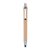 Bamboo ballpen with touch function