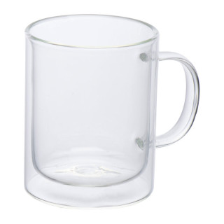 Double walled glass mug Caracas